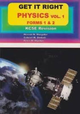 Get It Right Physics  Vol 1